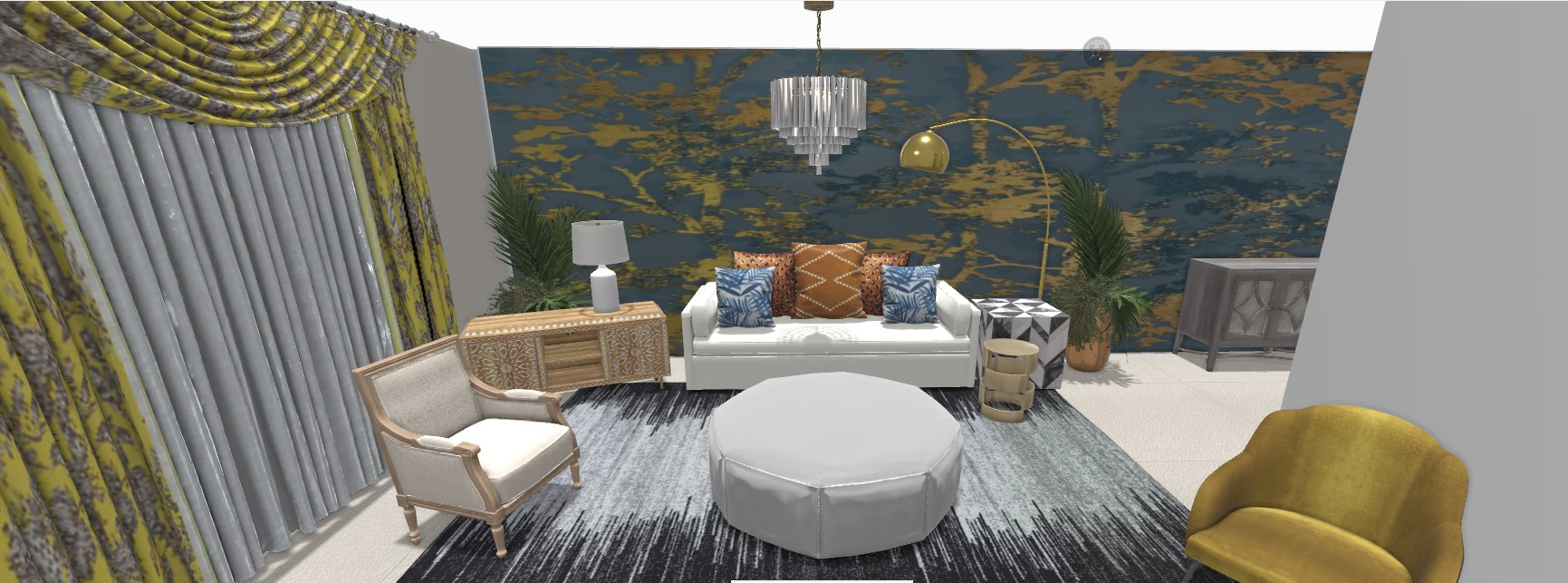 Living Room Render - HomeByMe